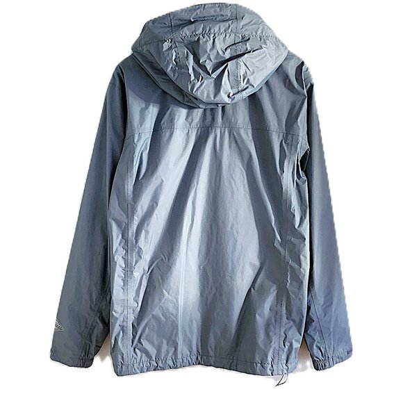 Columbia gray windbreaker rain jacket - Picture 2 of 10